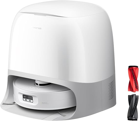 roborock Qrevo Curv 2 Flow Robot Vacuum and Mop with Zero-Tangling DuoDivide Main Brush