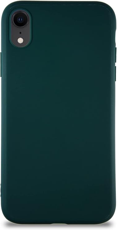 KZY İletişim Apple iPhone XR ile Uyumlu Kılıf Soft Premier Renkli Silikon Kapak - Yeşil