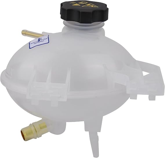 Front Engine Coolant Reservoir Tank(with Cap). Compatible with 2017-2022 Jeep Compass,2015-2018 Jeep Renegade,2016-2018 Fiat 500X. Replaces Part # 68289857AA,68303699AA, CH3014170,68327756AA.
