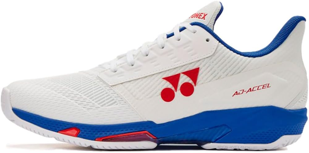 YONEX Power Cushion Ad-Accel Wide All Court Shoes UK 12.5 White