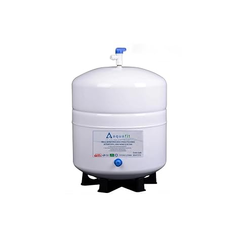 Su Arıtma Cihazı 12 Lt. Aquafit Paslanmaz Metal Cihaz - Tank Vanası ve Tank Ayağı Hediyeli