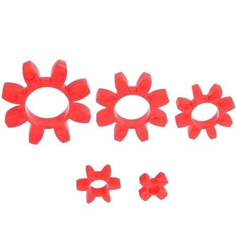 1pc GR38 Urethane Shaft Coupling Coupler Buffer - Flexible Elastic Spider Insert Coupling Element Kit (80x38mm)