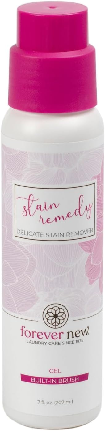 FOREVER NEW Stain Remedy Gel - Fabric Stain Remover - Built-in Brush, 7 Fl Oz
