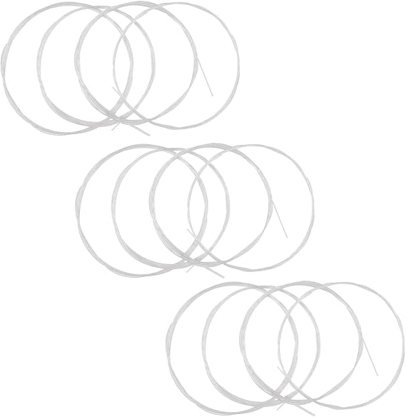 Ukulele Strings Clear Nylon 3 full sets
