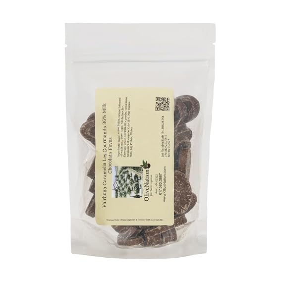 Valrhona Caramelia Milk Chocolate Feve from OliveNation - 1 pound