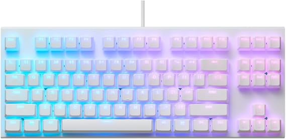 Realforce Topre GX1 White TKL RGB Mechanical Keyboard (Topre Silent 45g)