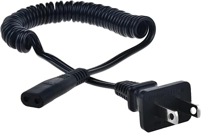 Power Cord for Flyco Shaver FS810 FS817 FS818 FS819 FS820 FS822 FS823 FS850 FS851 FS855 FS856 FS875 FS876 FS877 FS878 Cable