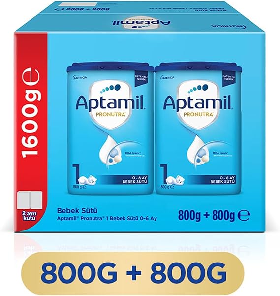 Aptamil 1 Bebek Sütü 800 X2 Adet 1600 Gr