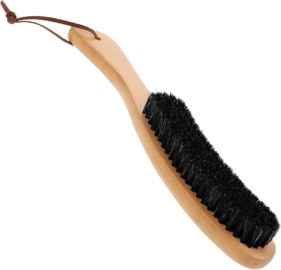 Clothes Brushes for Men, Boar Bristle Clothes Brush for Suits Wool Coat