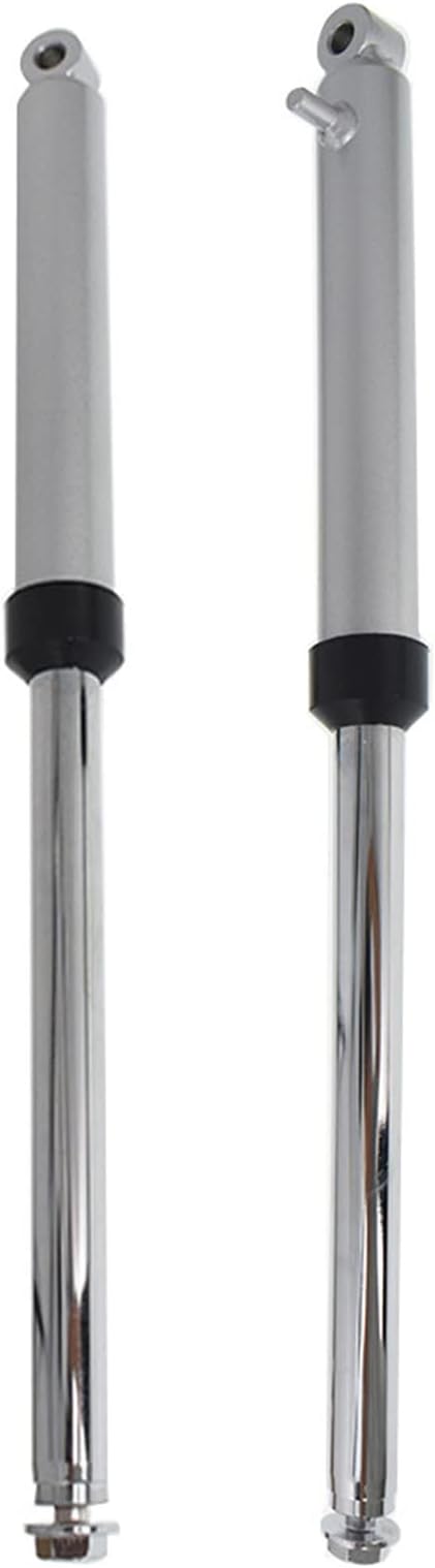 Motorcycles Front Forks Shocks Suspension 480mm Replacement for Yamaha PW50 PW Peewee 50 Silver