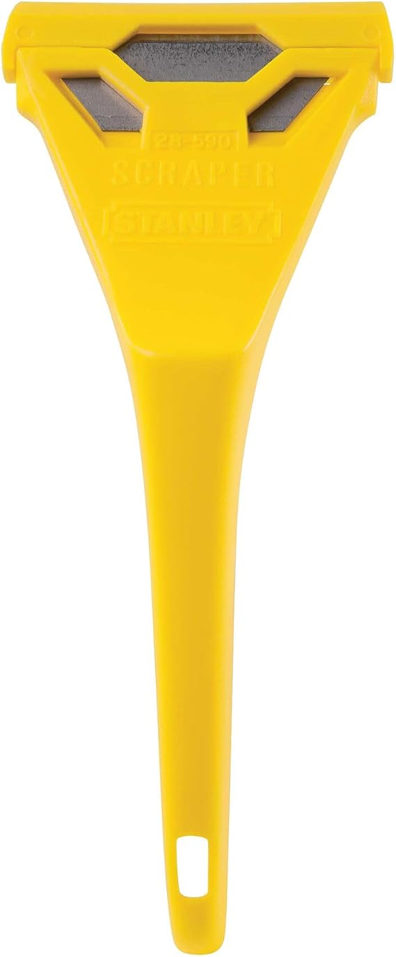 STANLEY 7 in. Window Scraper with 11-921 Steel Utility Blade (28-593)