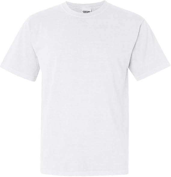 Comfort Colors 6.1 oz. Ringspun Garment-Dyed T-Shirt (C1717) White, M