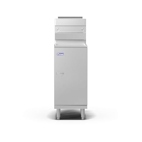 14" Gas Fryer, 122k BTU, Tube Fired, Millivolt Control, Floor Model