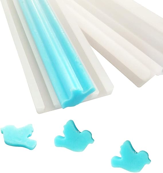 Bird Shaped Tube Column Silicone Soap Candle Mold Embed Soap Making Supplies Silicone Mold for Soap
