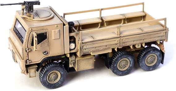 Motor City Classics 1:72 Scale US M1083 FMTV (Armoured Cab) Medium Tactical Vehicle Desert Camouflage - 12219PB - Panzerkampf