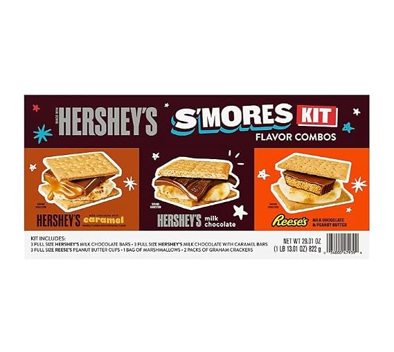 Hersheys S'mores Kit, Flavor Combos - 29.01 ounces.