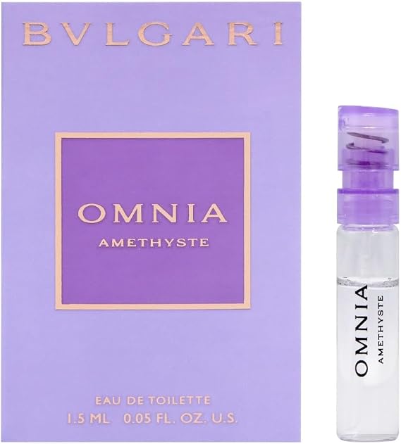 Bulgari omnia amethyst EDT/SP Trial Vial Tube Sample 1.5 ml Parallel Import Product