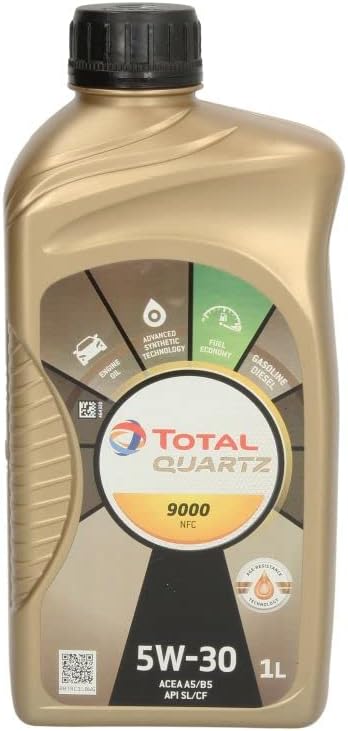 TOTAL quartz 9000 Future NFC SAE 5W-30 Motoröl 1L