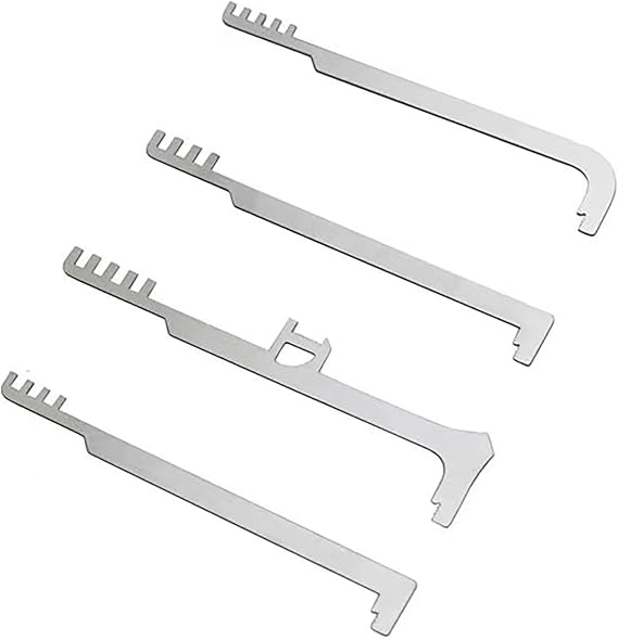 Multifunctional Steel Repair Tool Portable & Stable Comb Tool Electronics Technician for Electronic & Mechanical Work