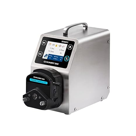 BT600FC/YZ1515x Peristaltic Pump Lab Intelligent Dosing Pump Transfer Liquid Metering Pump Peristaltic Pumps Doseuse 0.007ml/min-2280ml/min Pumps 110v-220v (110)