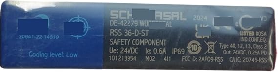 Safety Sensor 101213954 Safety Sensor RSS 36-D-ST