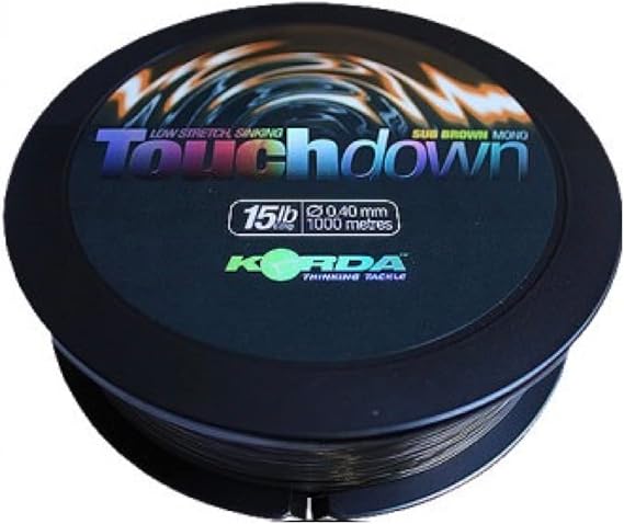 Korda Touchdown Mono For Carp Fishing 1000m Spool BROWN