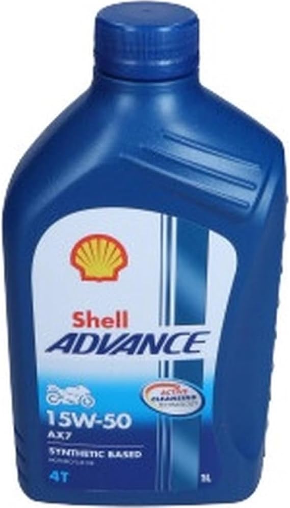 Shell Advance AX7 4T 15 W50 1L