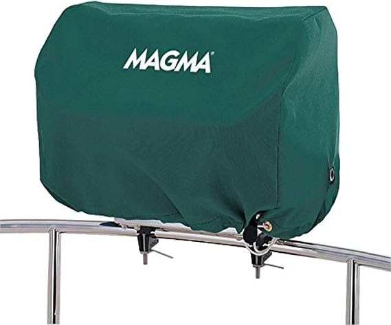 Magma A10-492JB Kettle Grill Cover & Tote Bag | Portable Grill Carry Case | Protective Cover for Magma Kettle Grills - Party Size | Marine, RV, Camping | Jet Black
