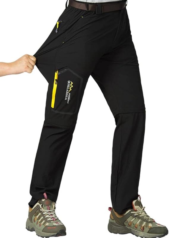 Jessie Kidden Men's Hiking Convertible Quick Dry Zip Off Fishing Travel Safari Pants