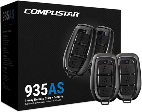 Compustar CS935-AS 1-Way AP Alarm & Starter kit G17.