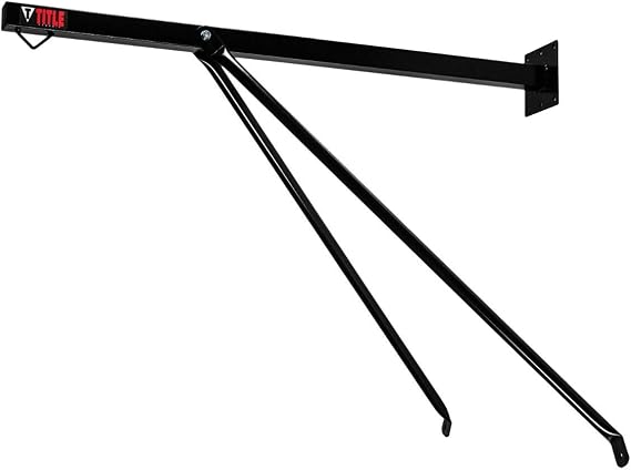 Title Boxing Classic Heavy Bag Wall Hanger - Heavy Bag Hanger, Heavy Bag Stand, Boxing Stand, Punching Bag Hanger, Boxing Equipment, Boxing Bag Stand