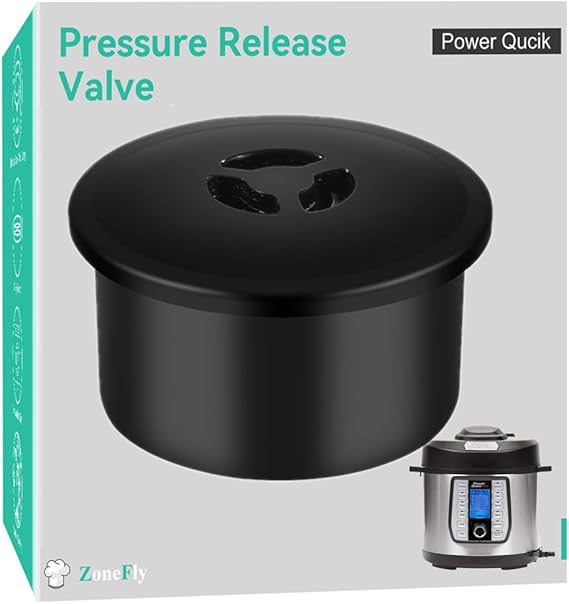 Original Pressure Release Valve compatible with Power Quick 6 and 10 Quart 8-in-1 One-Touch MultiCooker Model Y6D-36 and Y10D-36 Power Quick pressure cooker and Emeril Lagasse Cooker