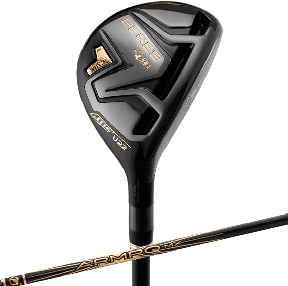 Honma Golf Golf Golf Club Utility Men's Berez Black Utility ARMRQ MX Black Shaft BERES 08 BK UT ARMRQ-MX-BK