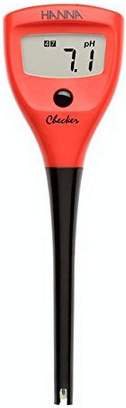 Hanna Instruments HI98103 Checker pH Tester with Replaceable Electrode for Plant Germination