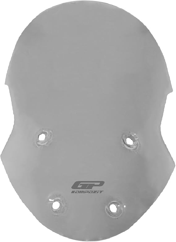 GP Kompozit Windshield Windscreen Smoked Compatible For Ducati Diavel 1260 S 2019-2020 55 cm