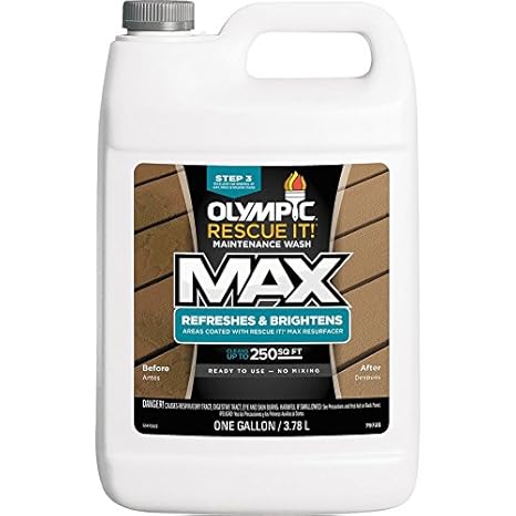Olympic Stain Rescue It Max Deck Maintenance Wash, 1-Gallon