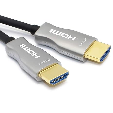 7.5m HDMI Fibre Optic Cable 4K 60Hz HDMI 2.0 18Gbps Support ARC HDR HDCP 2.2 3D Dolby Vision for Blu-ray/TV BOX/HDTV / 4K Projector/Home Theater