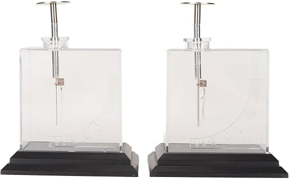 Foil Electroscope, High Sensitivity Electrostatic Experiment Precise Scale Physics Electrometer for Teaching Aids Experiments