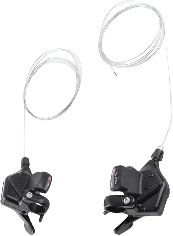 Yosoo 1 Pair Triple 3x7/8/9 Bike Speed Shifter Lever, Aluminum Alloy MTB Mountain Bicycle Derailleur Transmission