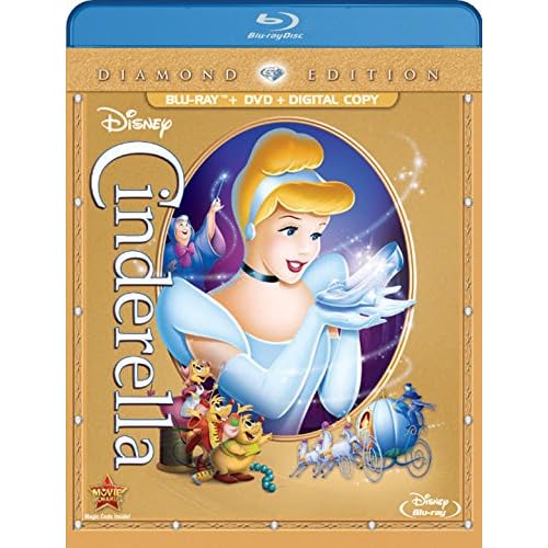 Cinderella (Three-Disc Diamond Edition: Blu-ray/DVD + Digital Copy)