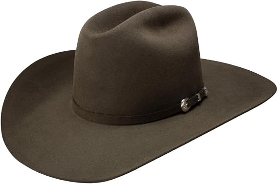 Resistol 6X Midnight 4 1/4 in. Brim RB Precreased Felt Hat