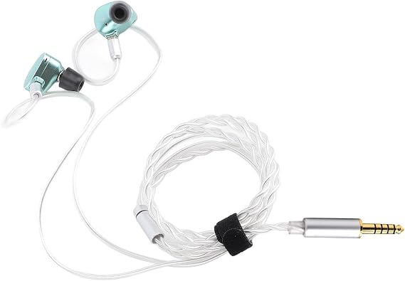 Bewinner HiFi IEM Earphone, 10mm Dynamic Driver in Ear Headphones with Air Assisted Vibration Circulation, Wired Headphones for Musicians, Singer, Studio (4.4mm)