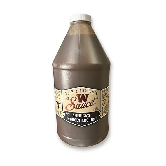Bear & Burtons W Sauce, 64oz Jug Original