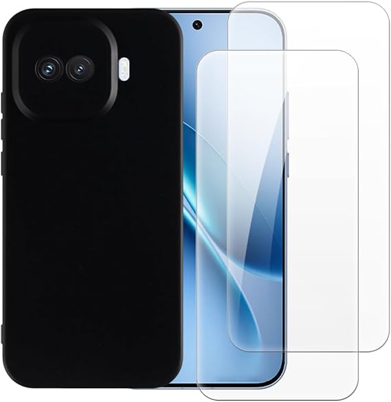 Case and Screen Protector for iQOO 15R 5G - Black