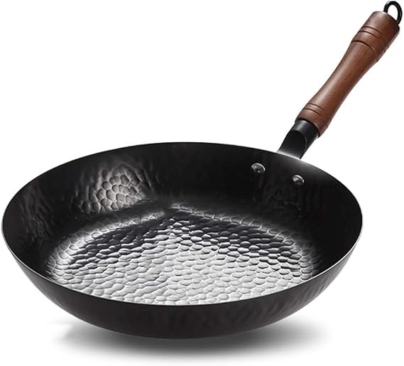 Cookware Non-Coated Chinese Cast Iron Wok Non-Stick Pan Smokeless Fried Pan Cook Pots Kitchen Cookware Chef Pan Cooking Tools
