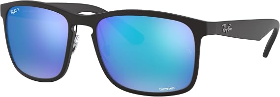 Ray-Ban Men's 4264 Sunglasses, Negro, 58