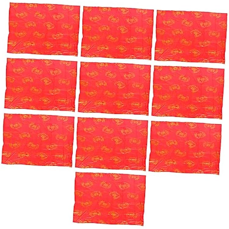 Chic Dragon and Phoenix Tablecloth for Chinese Tea Party Plaid Party Tablecloths Easy to Use and Clean