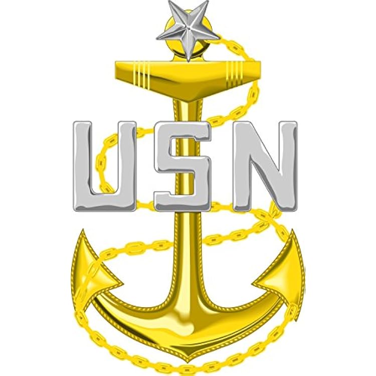 Navy Senior Chief Petty Officer SCPO 3.8 Decal