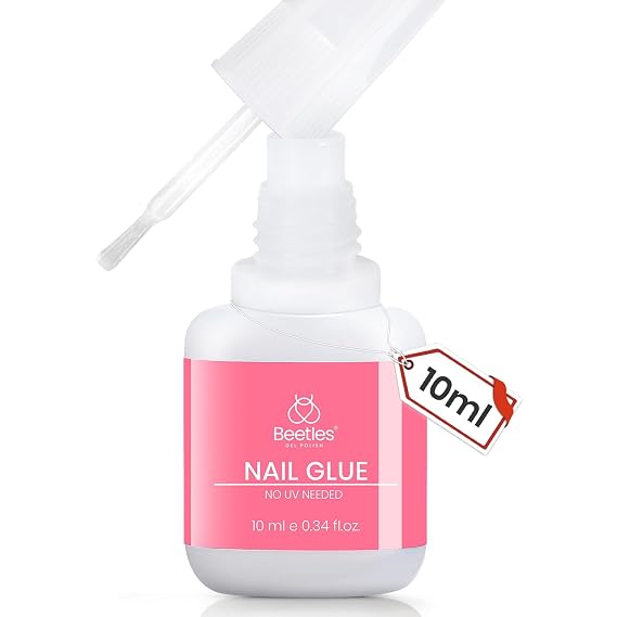 Beetles Press On Nail Glue Quick-Drying 10ml Super Strong Nail Glue