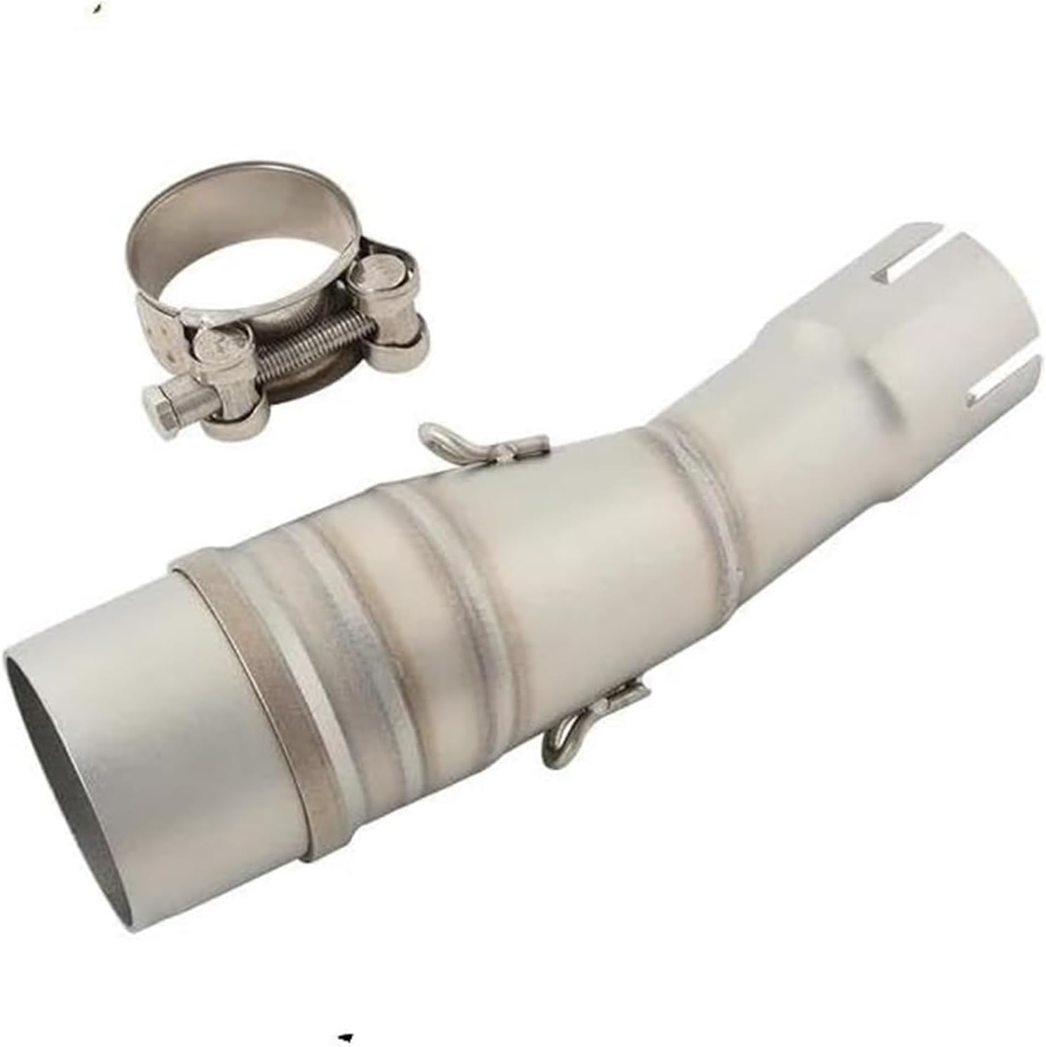For Yamaha XMAX 250 300 XMAX250 2017-2023 Motorcycle Exhaust Escape Modify Mid Link Pipe Connect Muffler System End Silencers Exhaust Muffler Silencer(2017-2020)